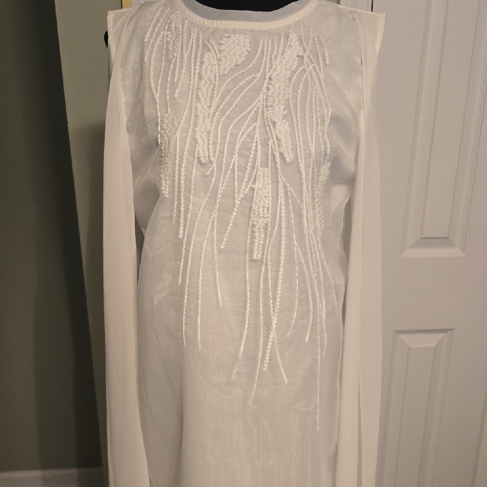 Elegant White Wedding Dress